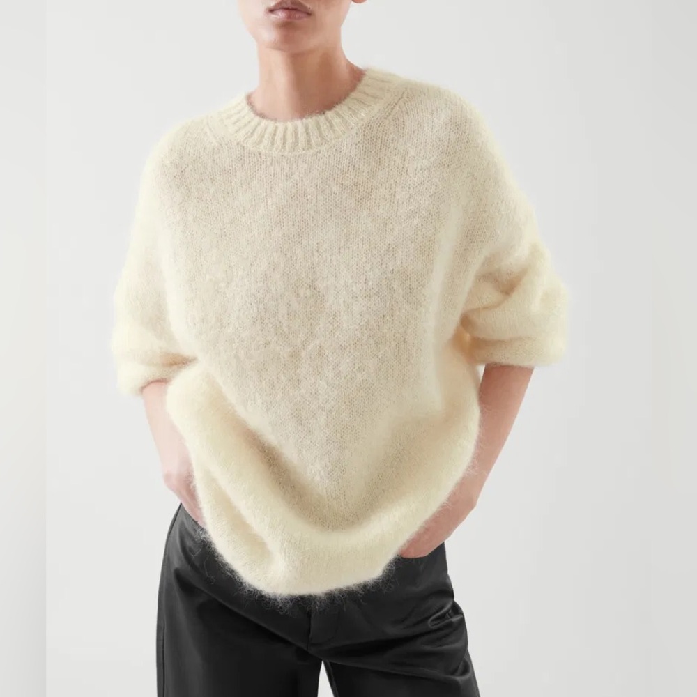 COS Soft Cream Knit Sweater